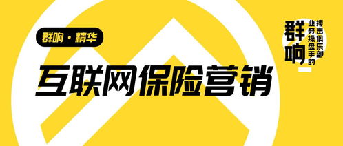 群响李俊 从互联网保险营销转型，看高客单、非标、长周期产品的增长启示